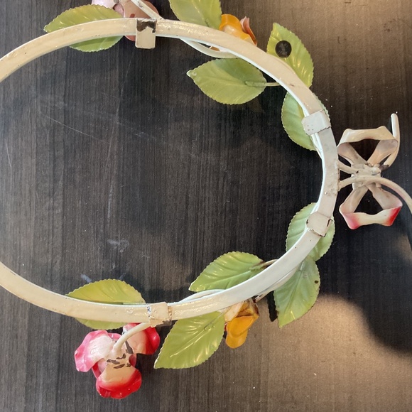 Vintage metal rose frame - Picture 5 of 6